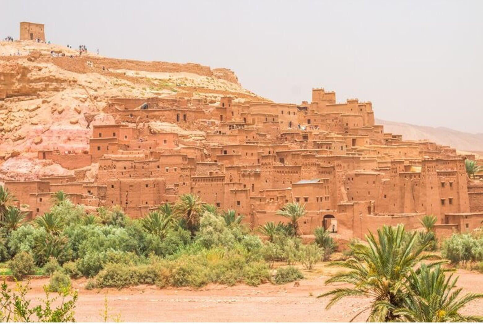 Ait Ben Haddou, a UNESCO-listed fortified kasbah in Morocco