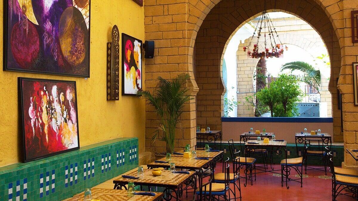 La Sqala Casablanca traditional Moroccan restaurant