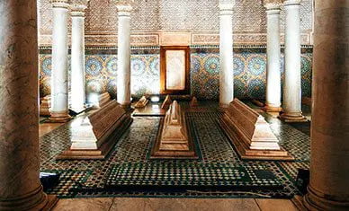 Saadian Tombs in Marrakech — sealed for centuries and rediscovered in 1917