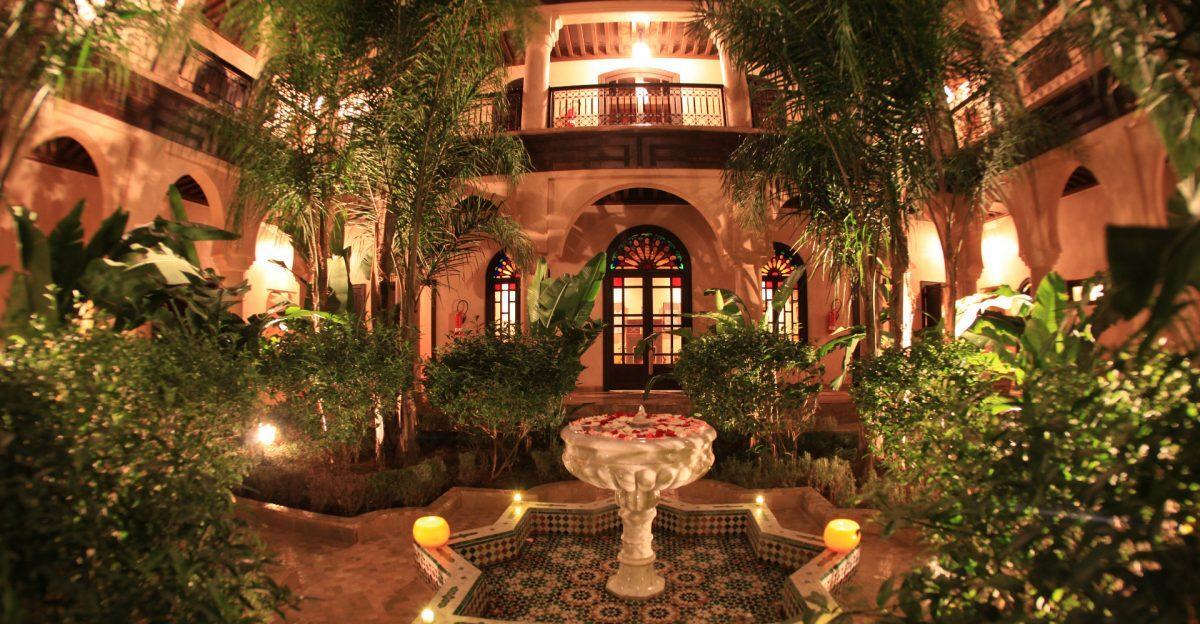 Al Fassia restaurant in Gueliz, Marrakech — traditional Moroccan dining