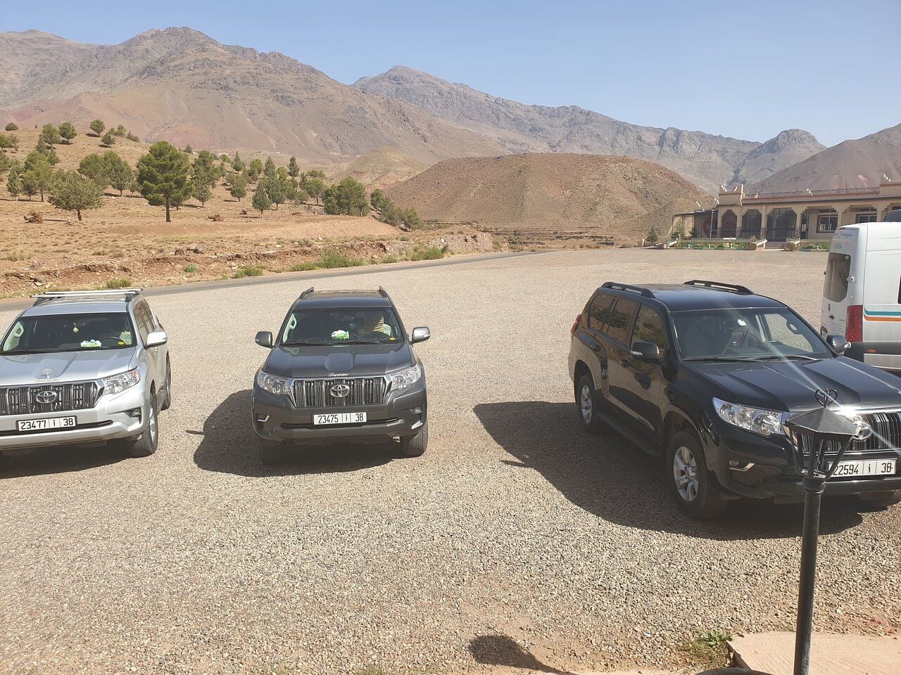 Gateway2Morocco private vehicle providing comfortable, secure transportation between Moroccan destinations