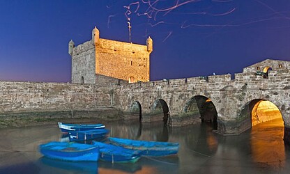 The fortress of Castelo Real at Essaouira, the windswept Atlantic fortress city